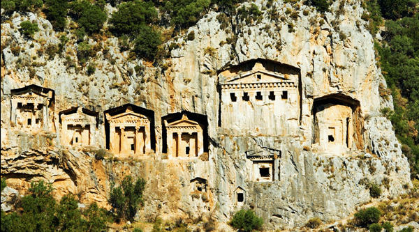 Kaunian Rock Tombs